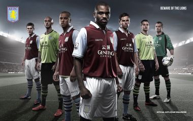 Aston Villa FC: 2012-13 Season Wallpaper Collection