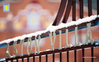 Aston Villa Football Club Snowy Gate