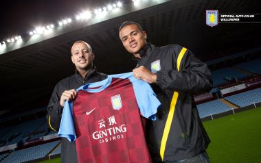 Aston Villa New Player Unveiling At Villa Park Stadium