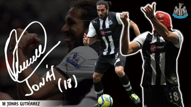 Newcastle United Player Jonas Gutierrez Wallpaper