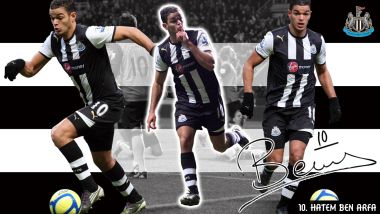 Newcastle United Player Hatem Ben Arfa