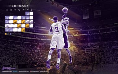 Los Angeles Lakers February Schedule Wallpaper Chris Paul Game Moment
