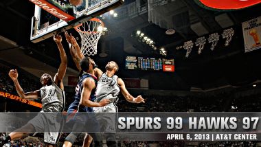 Nba San Antonio Spurs 99 97 Atlanta Hawks Game Moment