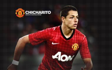 Manchester United Player Chicharito Wallpaper