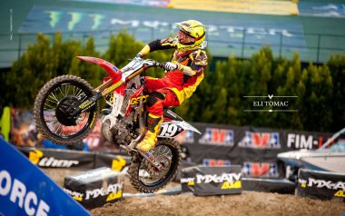 Eli Tomac Motocross Race Jump Moment