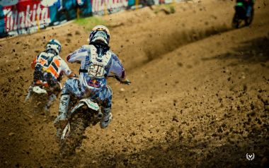 USA Budds Creek Motocross Track Race Scene