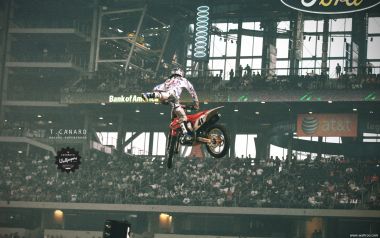 T Canard Dallas Supercross Motocross Jump
