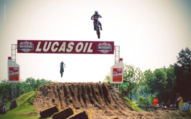 Lucas Oil赞助的越野摩托车比赛现场（Freestone赛道）