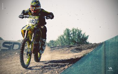 Germany Gaildorf Motocross Race Scene
