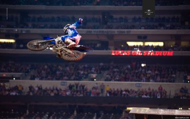 Motocross Stunt Performance Lucas Oil Stadium Indianapolis Usa
