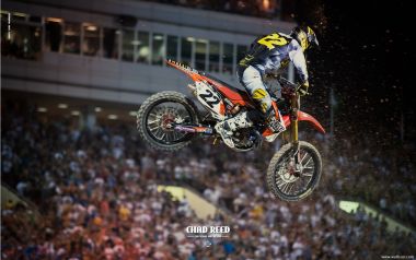 Chad Reed Motocross Night Jump Las Vegas