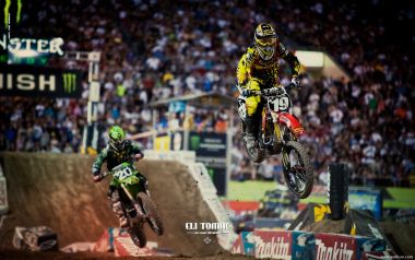 Eli Tomac 2011拉斯维加斯越野摩托车比赛