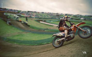 Uk Matterley Basin Motocross Racing Scene