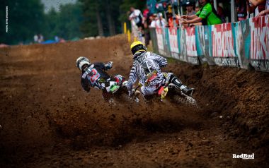 USA RedBud Motocross Track Race Scene