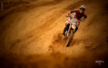 Motocross Rider Southwick Dirt Track