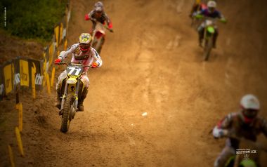 Motocross Dirt Track Racing Scene