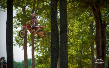 Budds Creek Motocross Track Jump Moment
