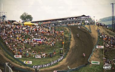 Czech Loket Motocross Race Event
