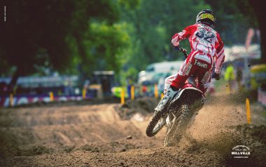 Motocross Rider Millville Race Track Usa