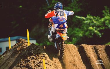 Motocross Rider 70 Millville Race Scene