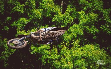 2012 Unadilla Motocross Race Airborne Moment