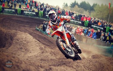 Dutch Valkenswaard Motocross Race Scene