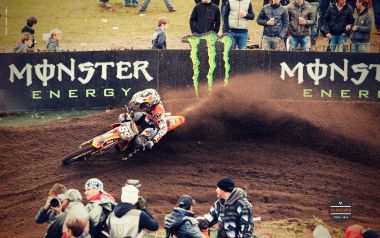 Dutch Valkenswaard Motocross Race Scene