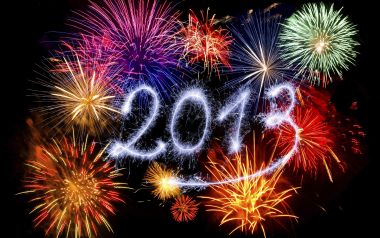 2013年新年夜烟花庆祝