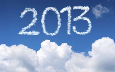 Clouds Forming 2013 In Blue Sky Wallpaper