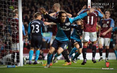 Arsenal Vs Aston Villa Match Moment 21 Dec 2011