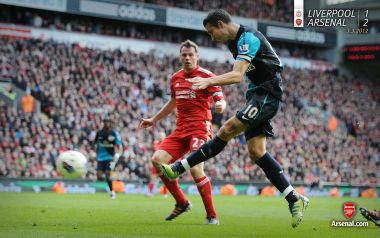 阿森纳vs利物浦英超比赛现场（2012年3月3日）