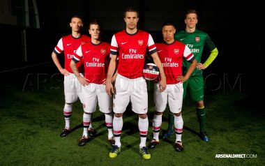 Arsenal Players Team Photo