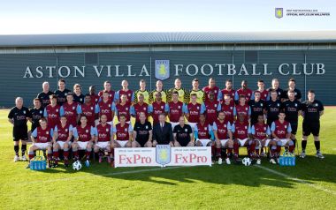 Aston Villa Football Club Team Photo