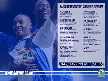 Blackburn Rovers: Official Club Wallpapers