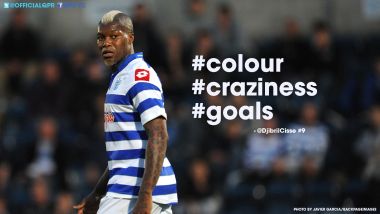 QPR Player Djibril Cisse On The Field