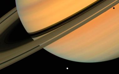 土星与土星环宇宙深空特写
