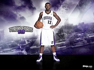 萨克拉门托国王队13号球员Tyreke Evans篮球壁纸