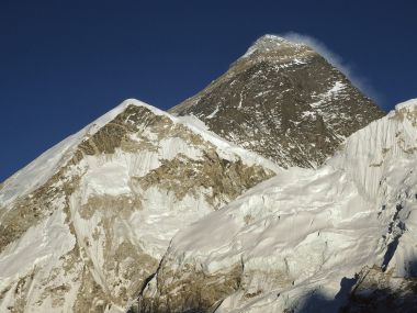 Everest At Dusk View From Kala Pattar Khumbu Nepal
