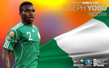 Joseph Yobo Everton World Cup Star Nigeria Football Poster