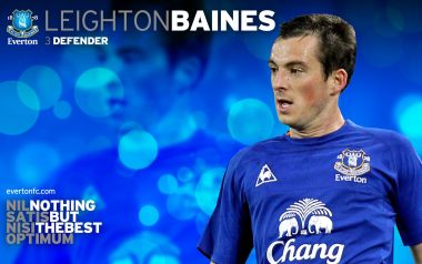 Leighton Baines Everton Fc Football Player Poster