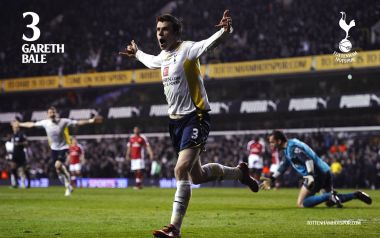 Gareth Bale Tottenham Hotspur Goal Celebration Classic Match Moment