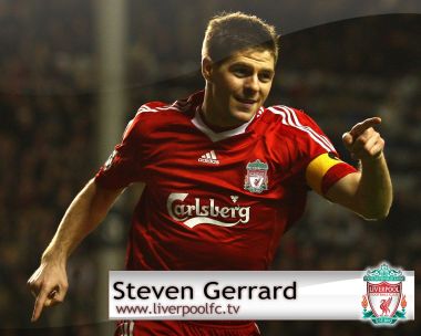 Steven Gerrard Liverpool Legend Football Player Portrait