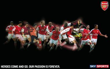 Arsenal FC Players Collage
