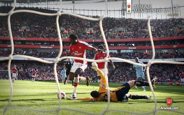 Arsenal 2 0 Manchester City Match Scene