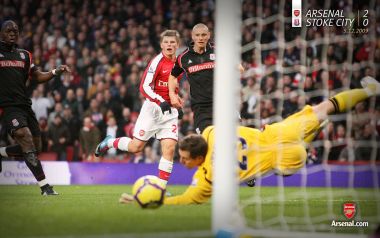 Arsenal 2 0 Stoke City Match Moment (Premier League, December 5, 2009)