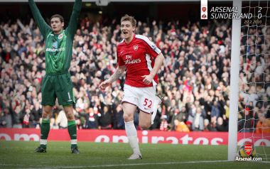 Arsenal Vs Sunderland Match Moment (Feb 2, 2010)