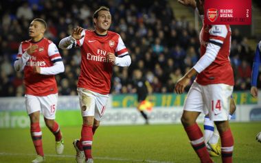 阿森纳球员比赛瞬间（2012年12月17日Reading vs Arsenal）