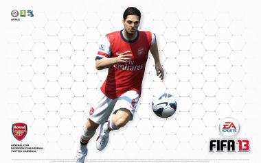 FIFA 13 阿森纳球员足球游戏壁纸