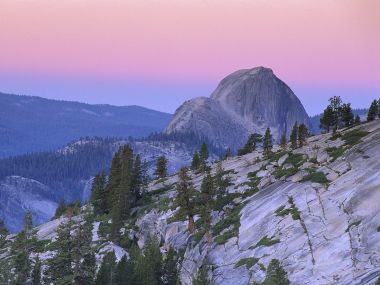 Half Dome From Olmstead Point Yosemite