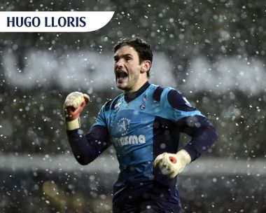 雨中激情的Hugo Lloris（托特纳姆热刺守门员）